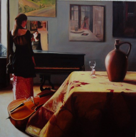 Otthon III 100x100cm